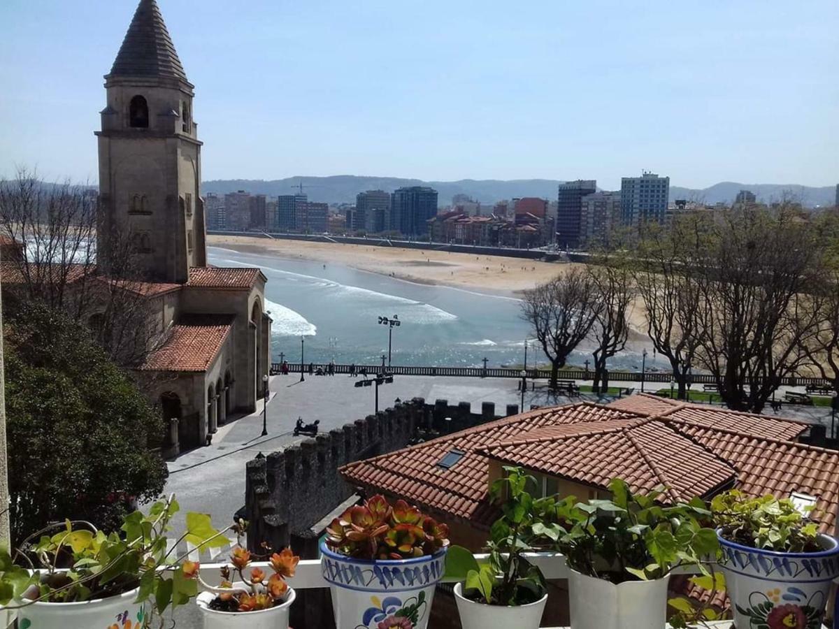 Apartamentos Bahia San Lorenzo Gijón Exterior foto